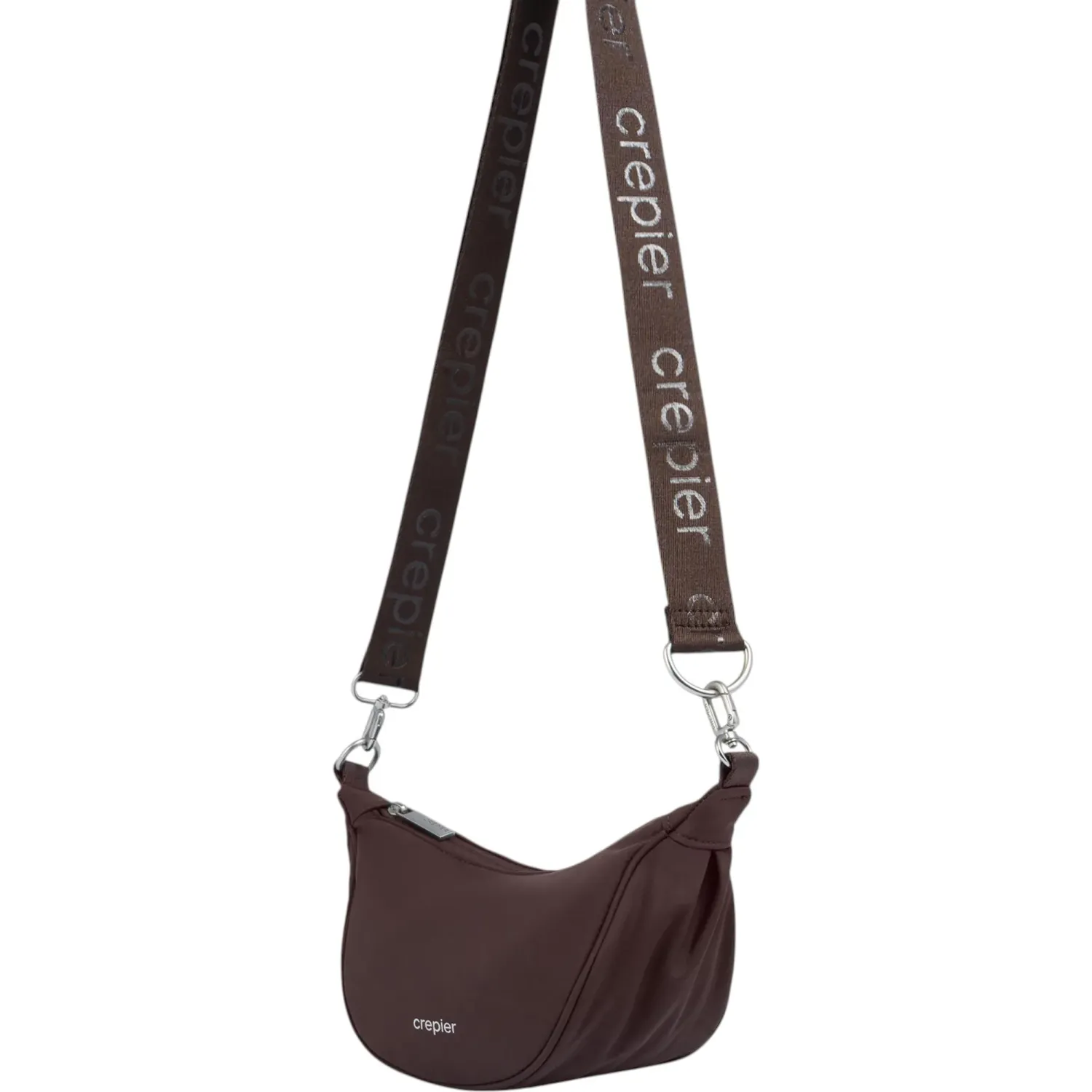 Bolso Crepier Mujer Hobo Callie 2.0 Chico color chocolate | Platanitos