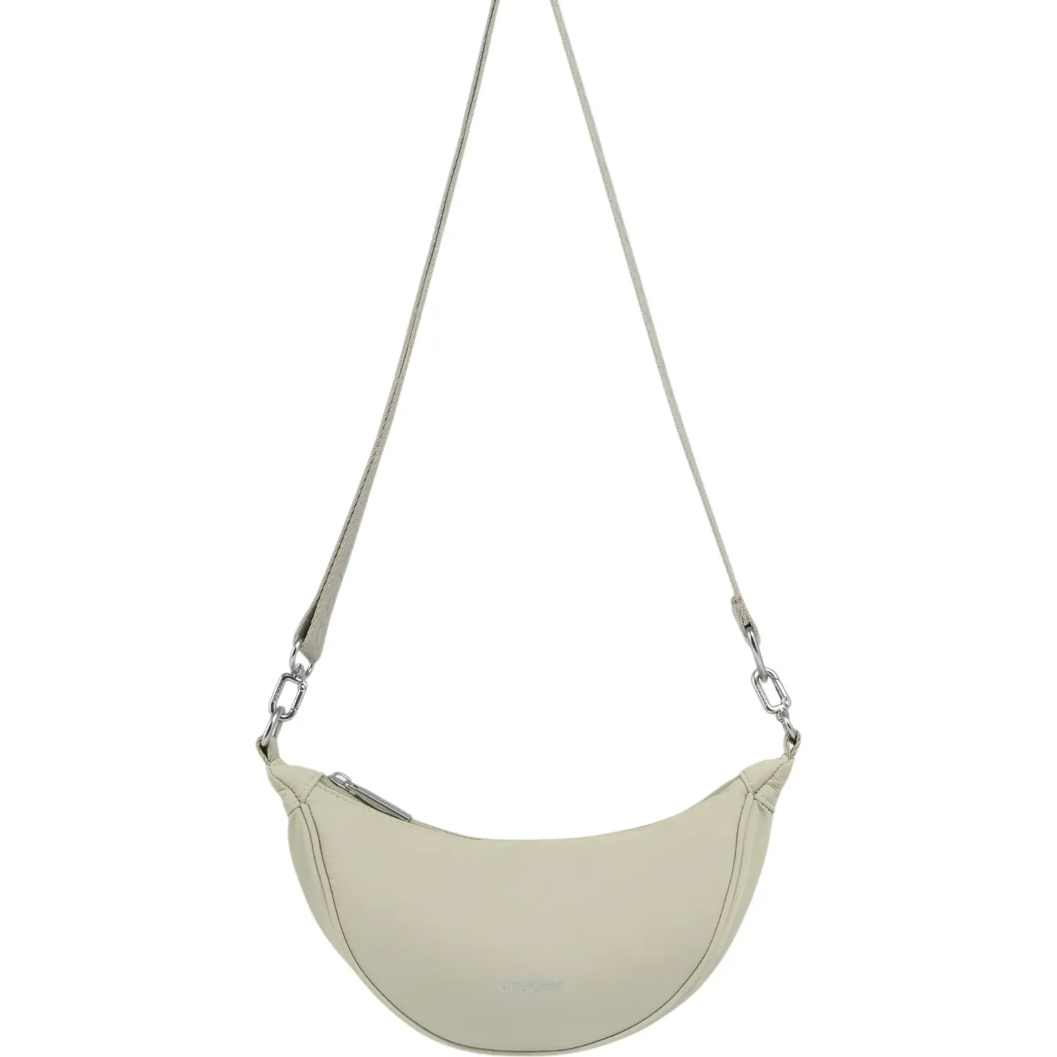 Bolso Crepier Mujer Hobo Callie 2.0 Chico color eucalipto | Platanitos