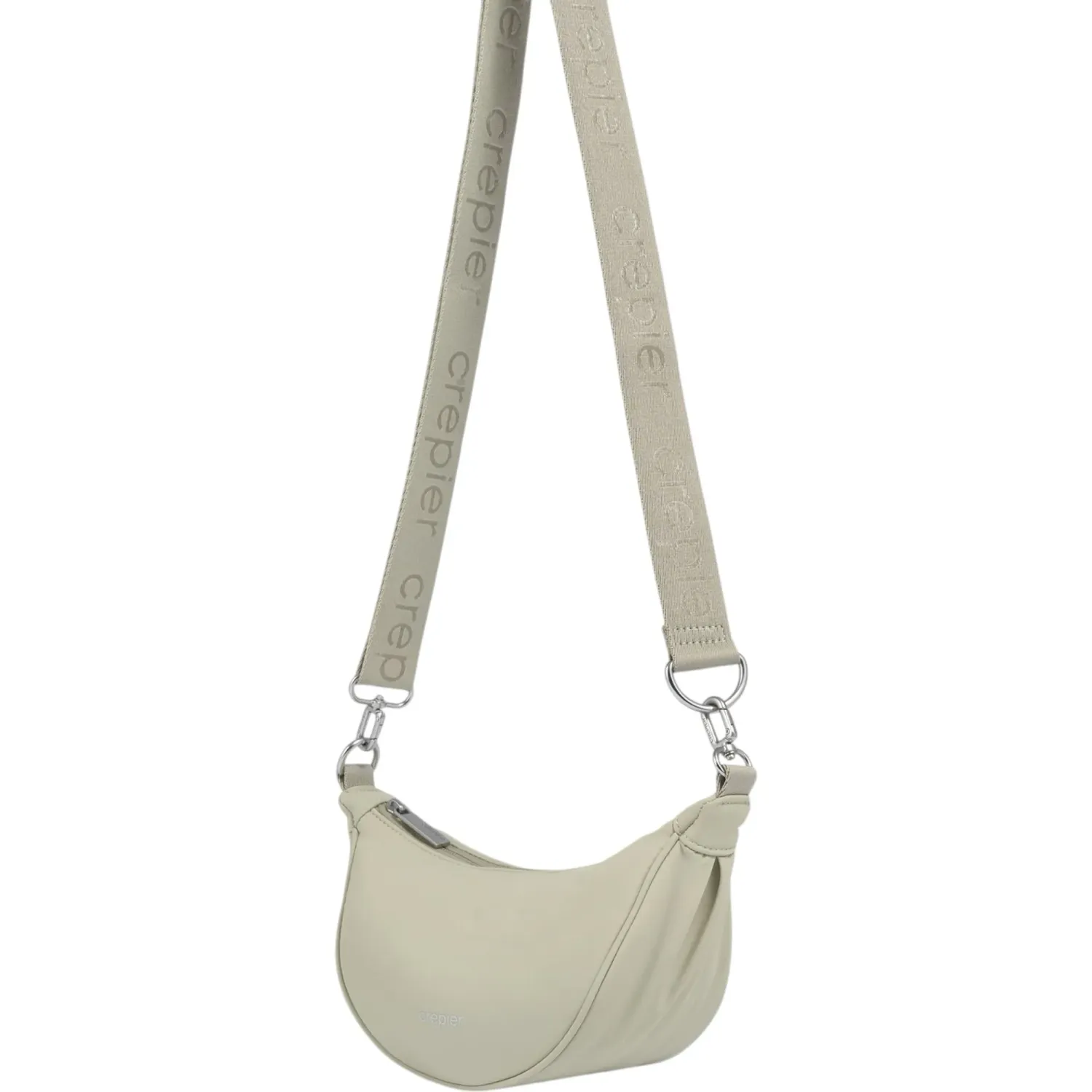 Bolso Crepier Mujer Hobo Callie 2.0 Chico color eucalipto | Platanitos