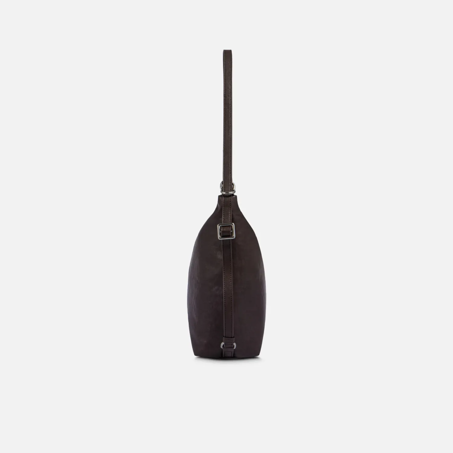 Bolso Crepier Mujer Hobo Kyra Mediano color marrón | Platanitos