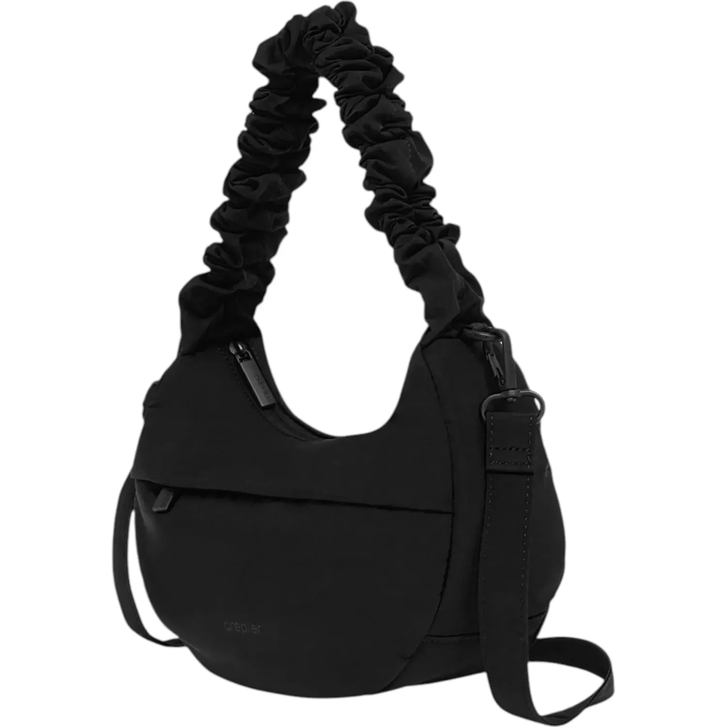 CREPIER Bolso Crepier Mujer Hobo Mady Chico color negro | Platanitos