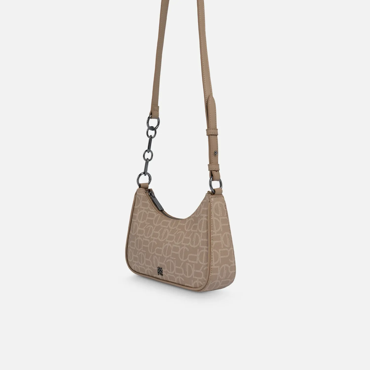 Bolso Crepier Mujer Hobo Naima Mediano color arena | Platanitos