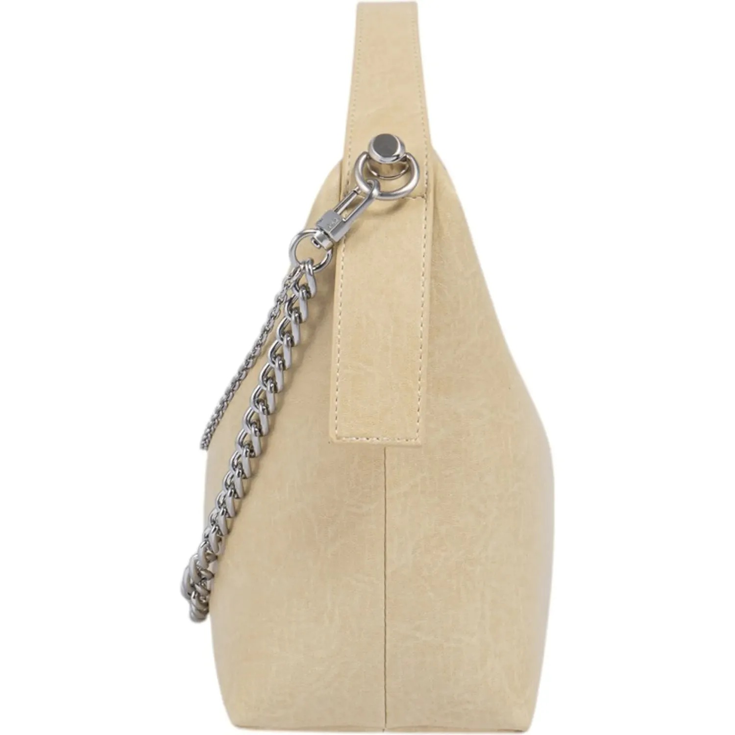 Bolso Crepier Mujer Hobo Onelia Chico color beige | Platanitos