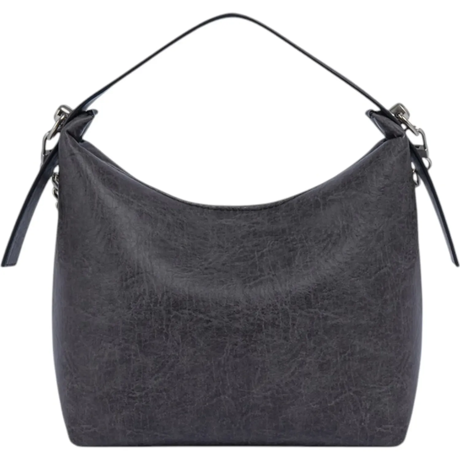 CREPIER Bolso Crepier Mujer Hobo Onelia Chico color negro | Platanitos