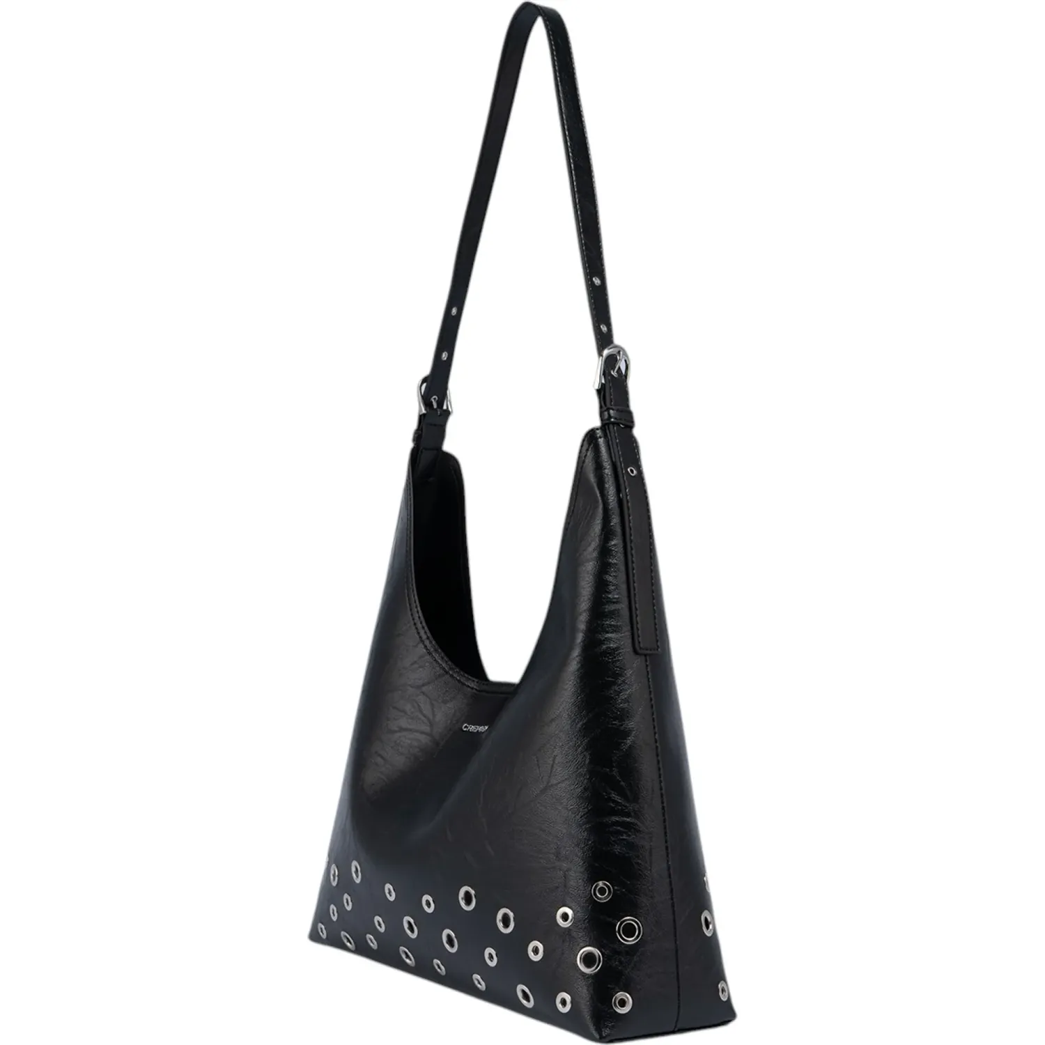Bolso Crepier Mujer Hobo Skye Grande color negro | Platanitos