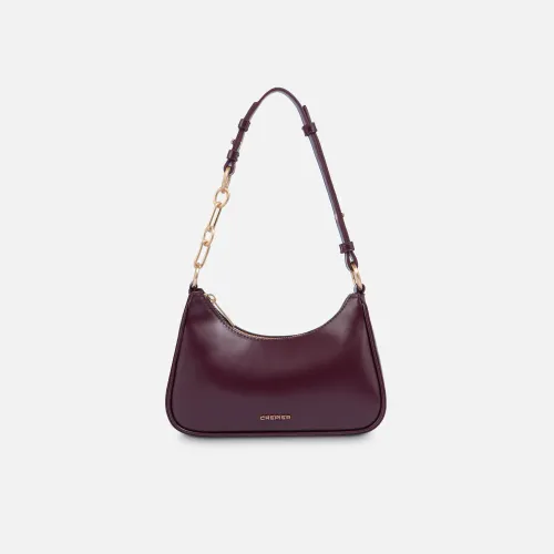 Bolso Crepier Mujer Hobo Sue Mediano color rojo | Platanitos