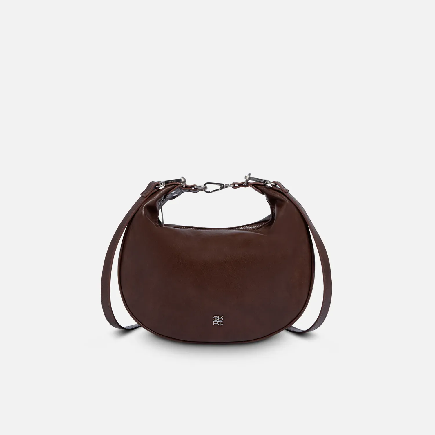 Bolso Crepier Mujer Hobo Vera Mediano color marrón | Platanitos