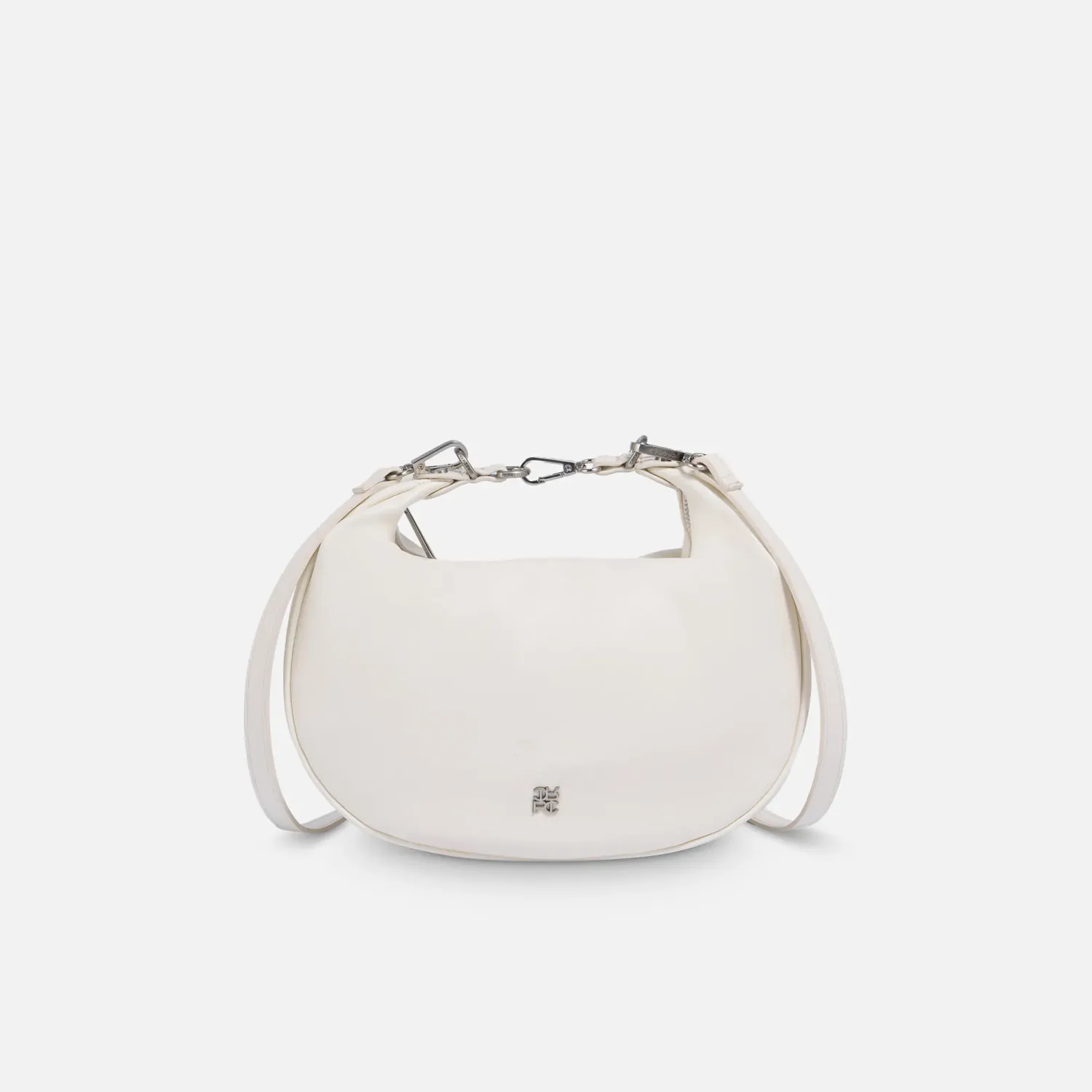 Bolso Crepier Mujer Hobo Vera Mediano color vainilla | Platanitos
