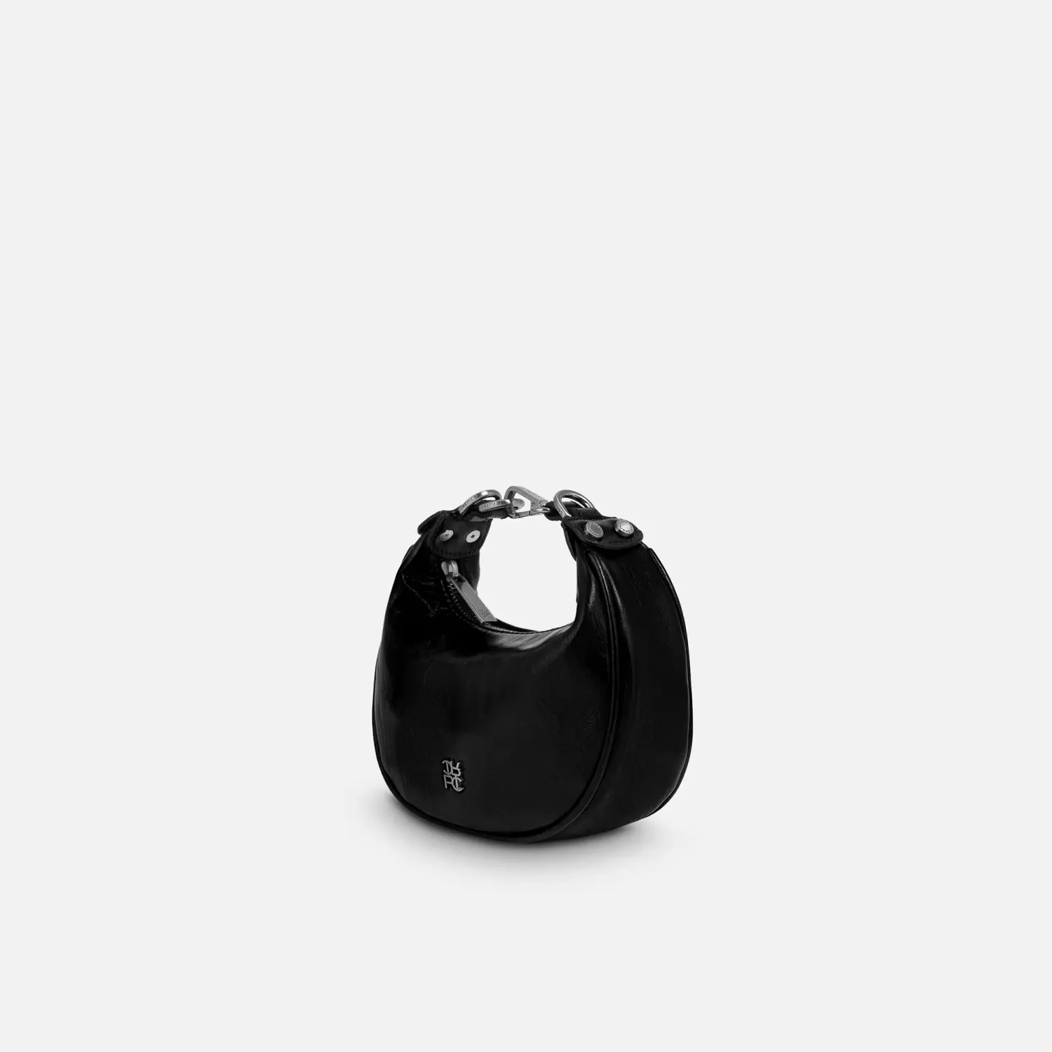 Bolso Crepier Mujer Hobo Vera Mini color negro | Platanitos