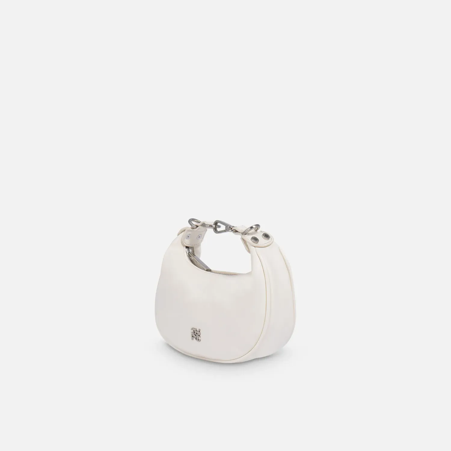 Bolso Crepier Mujer Hobo Vera Mini color vainilla | Platanitos