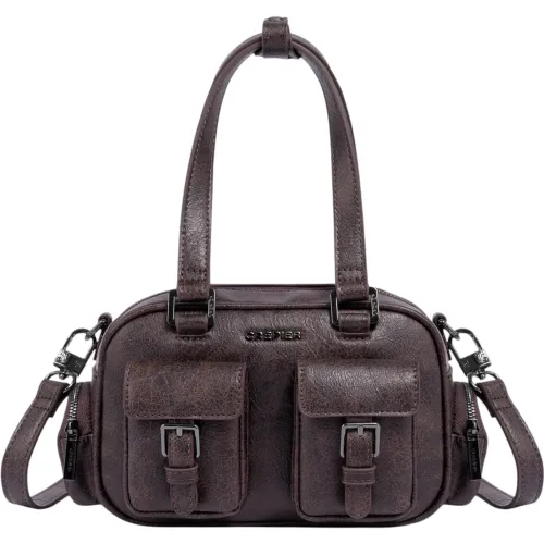 Cartera Crepier Mujer Bowling Adeline Mediano | Platanitos