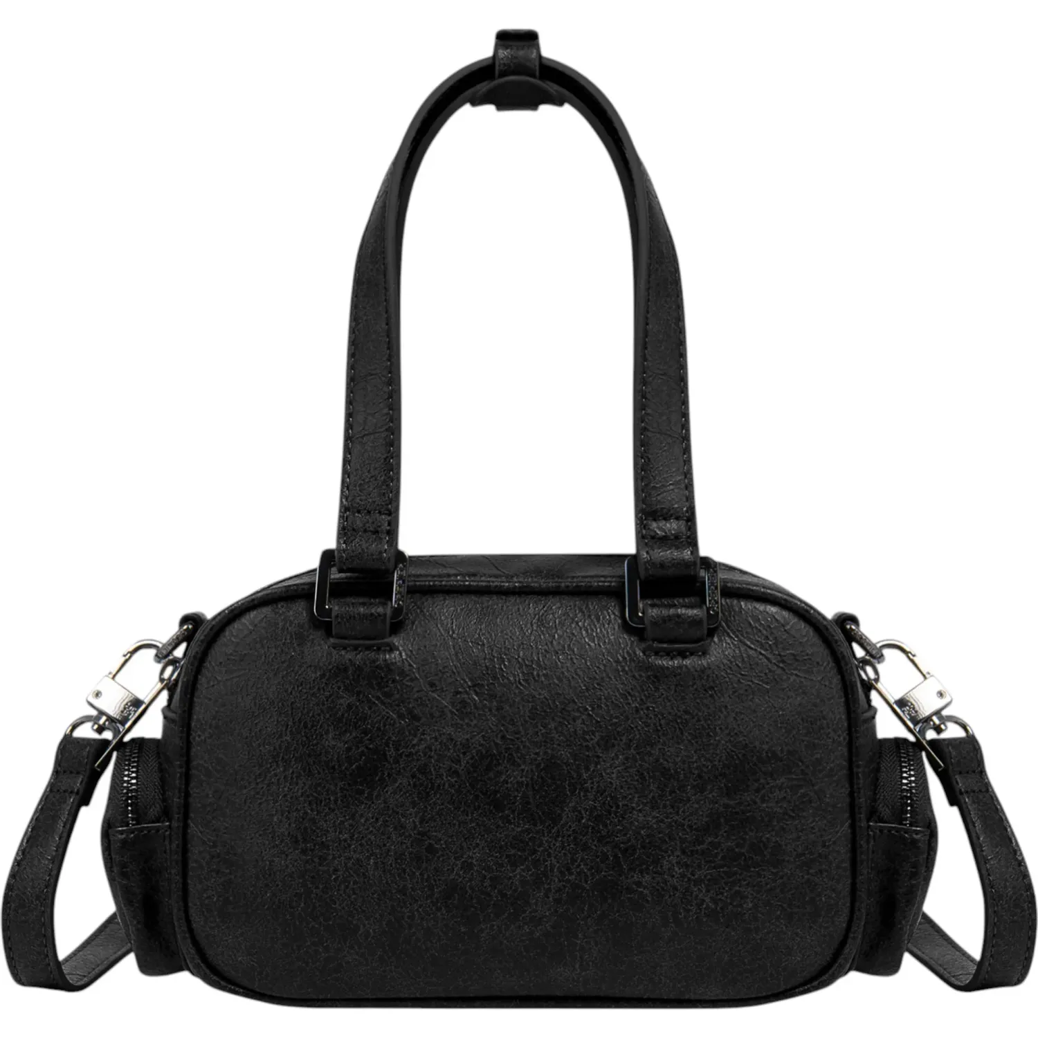 CREPIER Cartera Crepier Mujer Bowling Adeline Mediano color negro | Platanitos