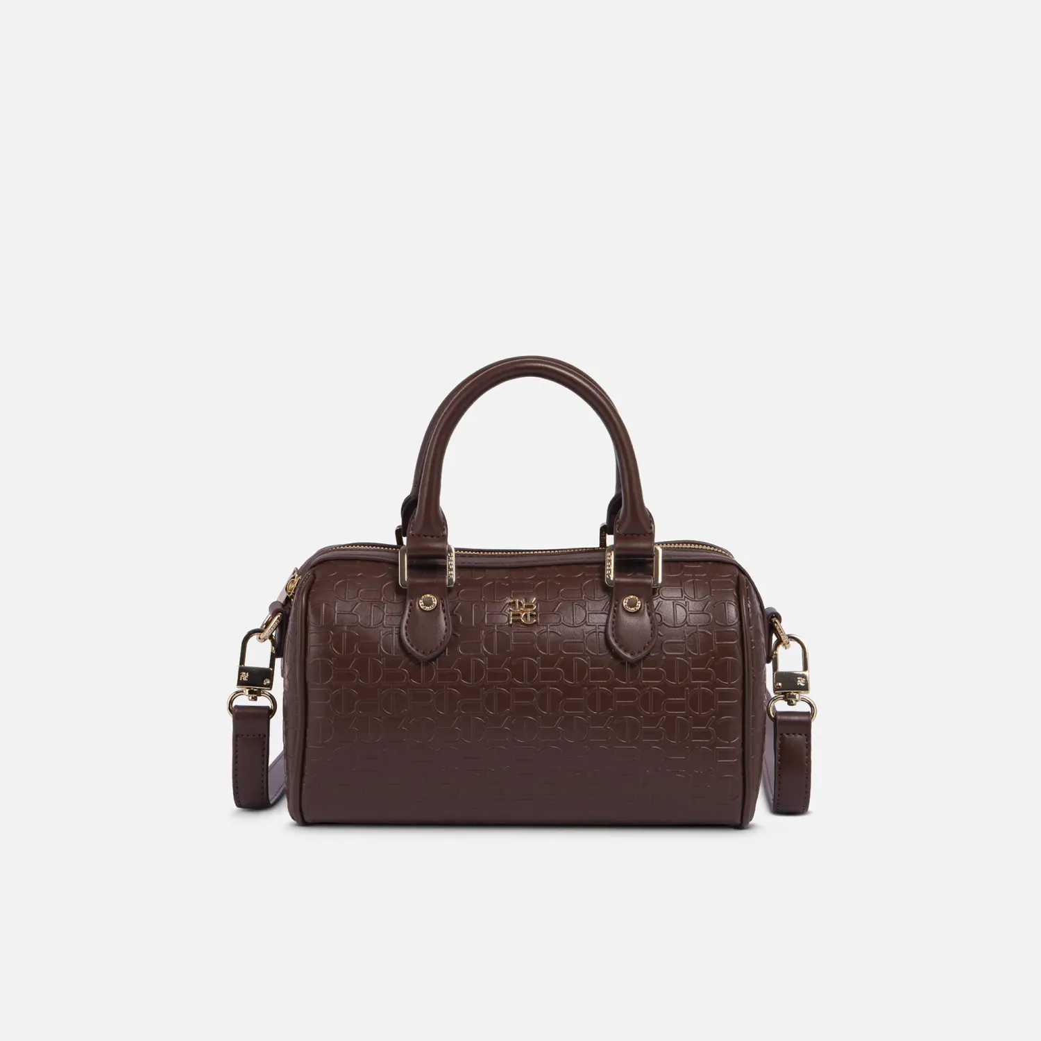 Cartera Crepier Mujer Satchel Mariella Mediano color marrón | Platanitos