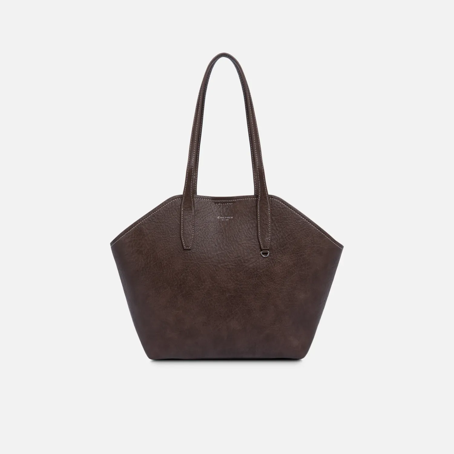 Cartera Crepier Mujer Satchel Ravyn Mediano color marrón | Platanitos