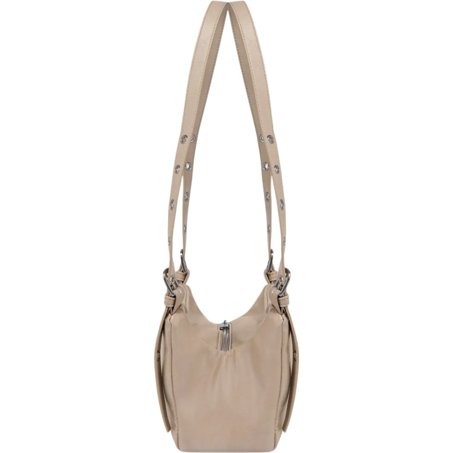 CREPIER Cartera Crepier Mujer Satchel Sia Chico color arena | Platanitos