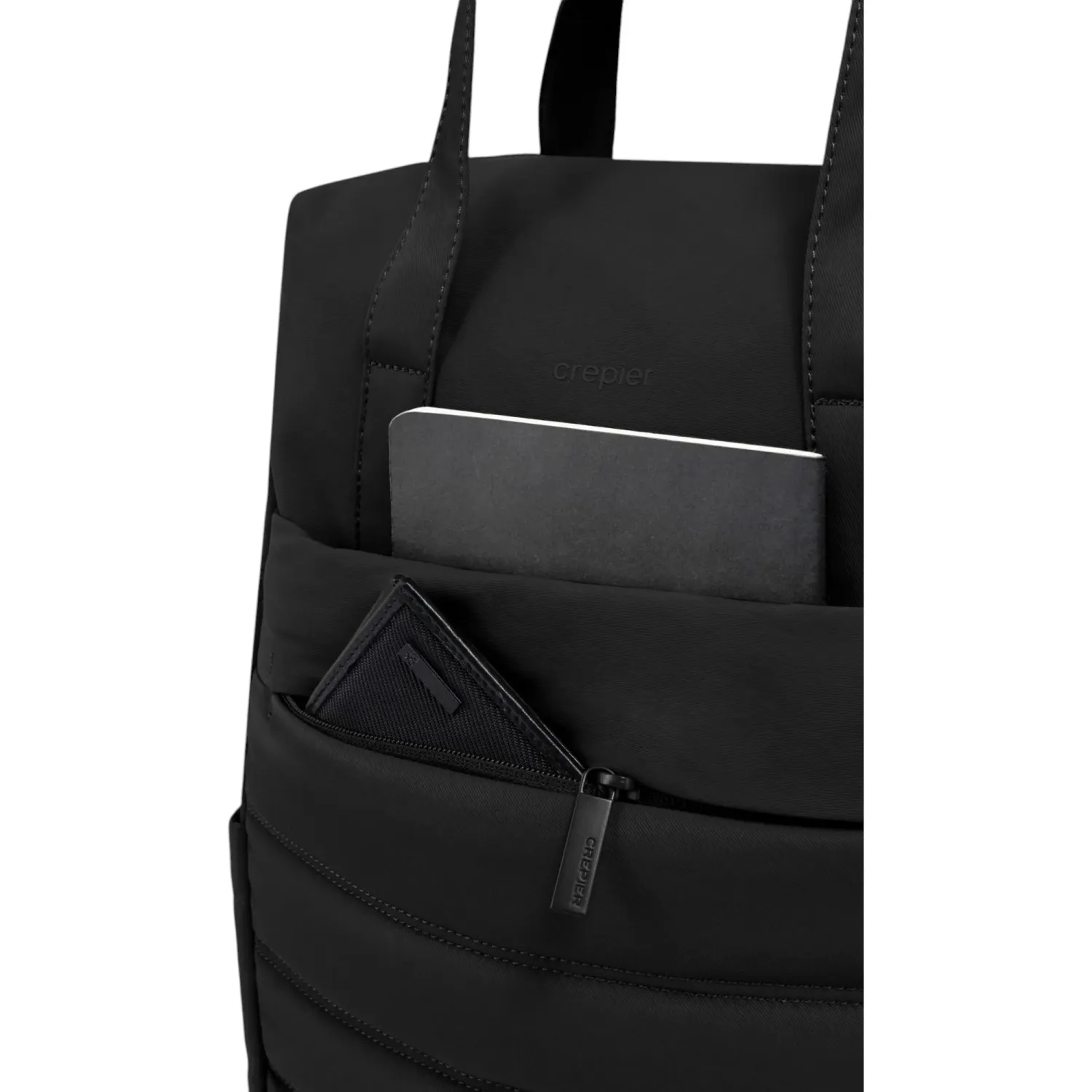 CREPIER Mochila Crepier Mujer Cleo Mediano color negro | Platanitos