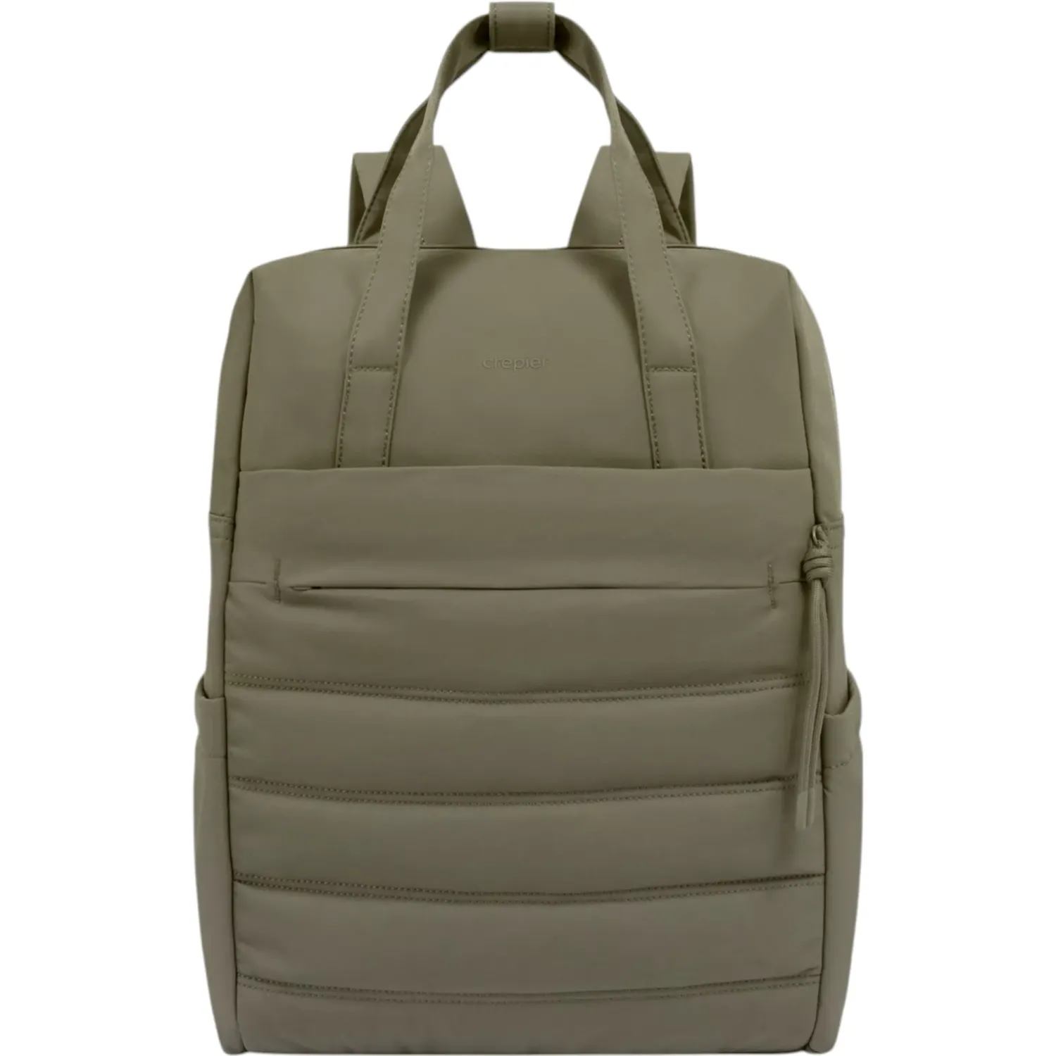 CREPIER Mochila Crepier Mujer Cleo Mediano color olivo | Platanitos