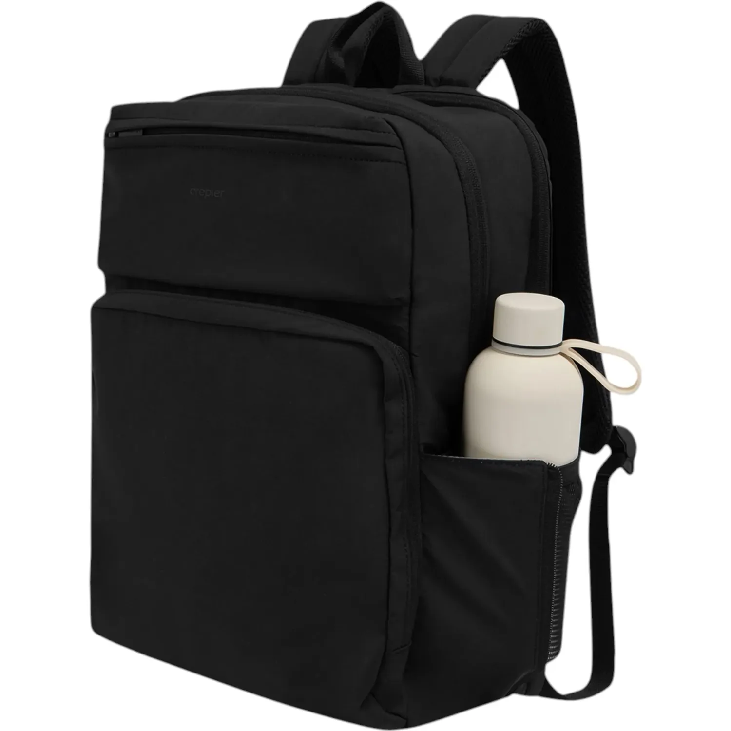 CREPIER Mochila Crepier Mujer Orión Grande color negro | Platanitos