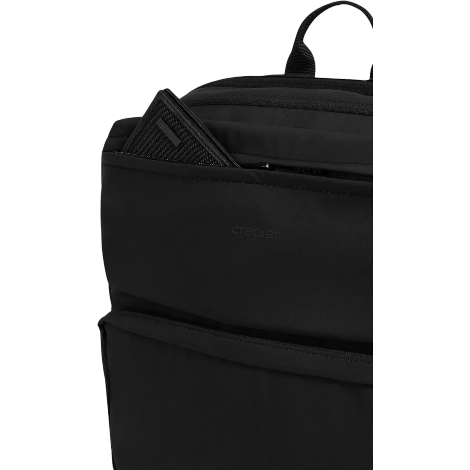 CREPIER Mochila Crepier Mujer Orión Grande color negro | Platanitos