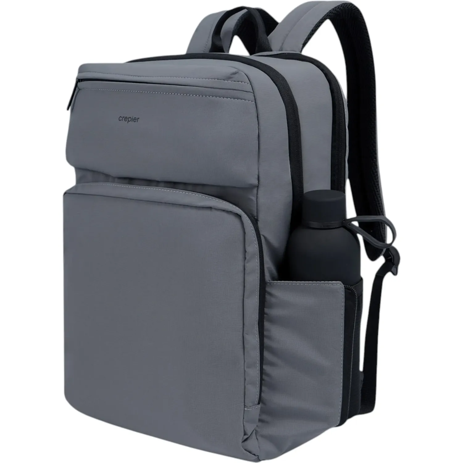 CREPIER Mochila Crepier Mujer Orión Grande color gris | Platanitos