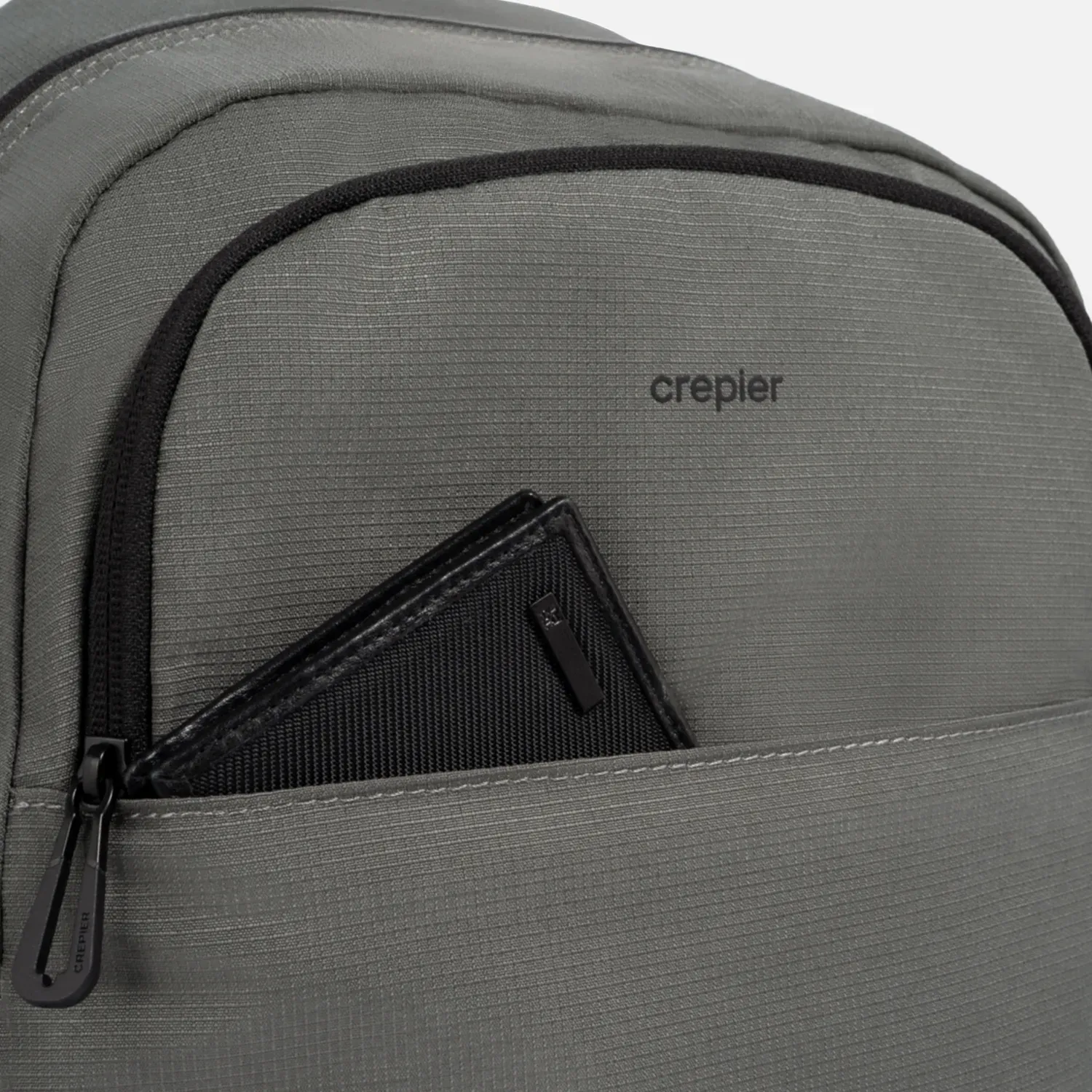 CREPIER Mochila Crepier Mujer Samir Grande color gris verdoso | Platanitos