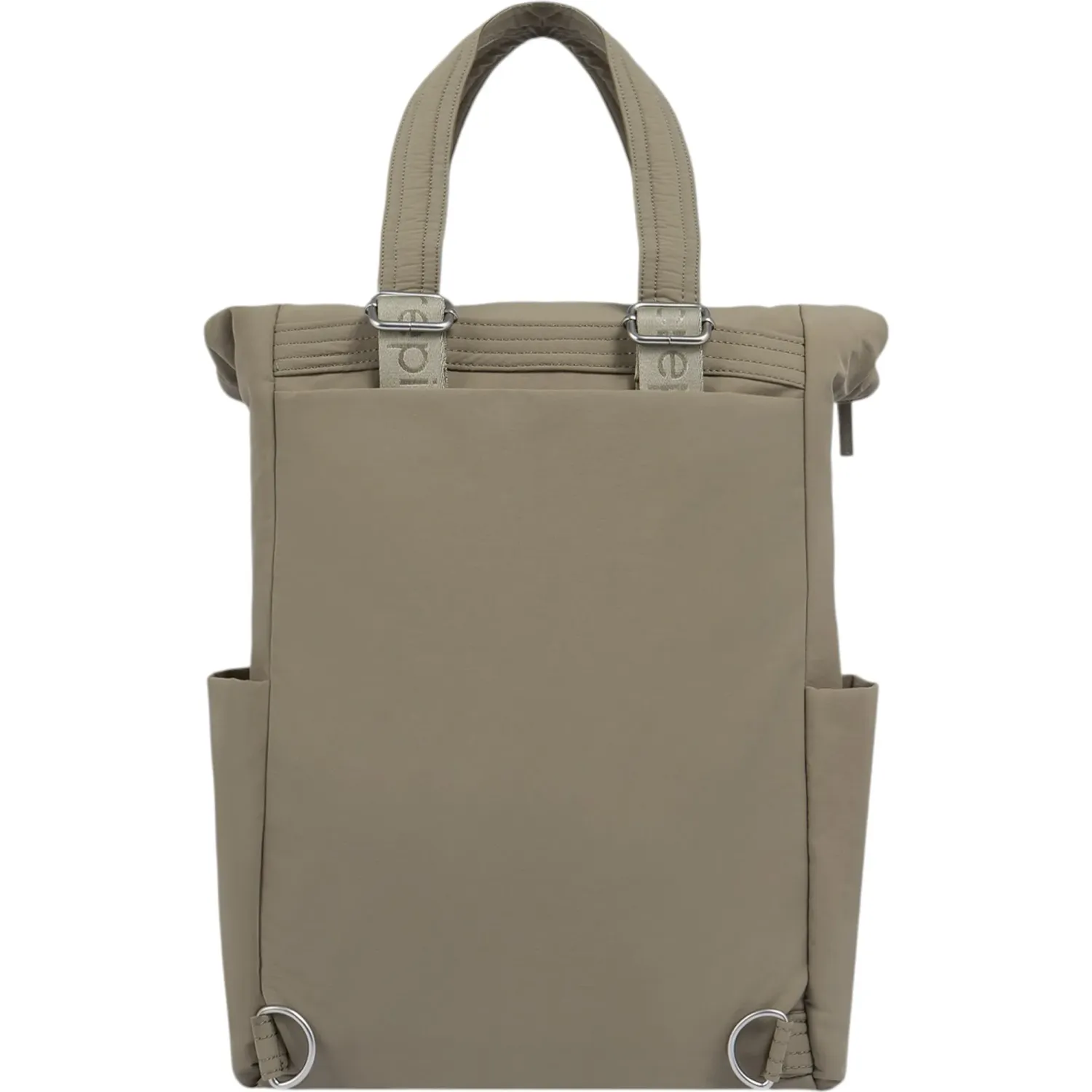 CREPIER Mochila Crepier Tote Mujer Tote Lia Mediano color olivo | Platanitos