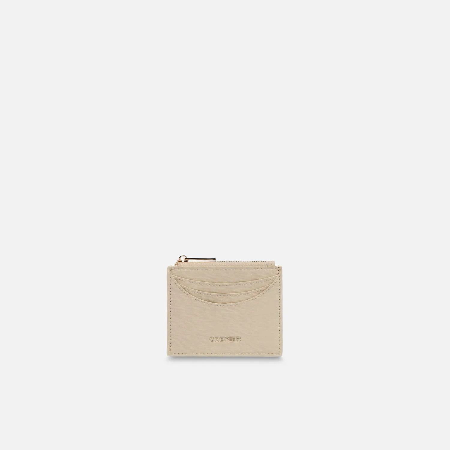 CREPIER Monedero Crepier Mujer Azra Chico color beige | Platanitos