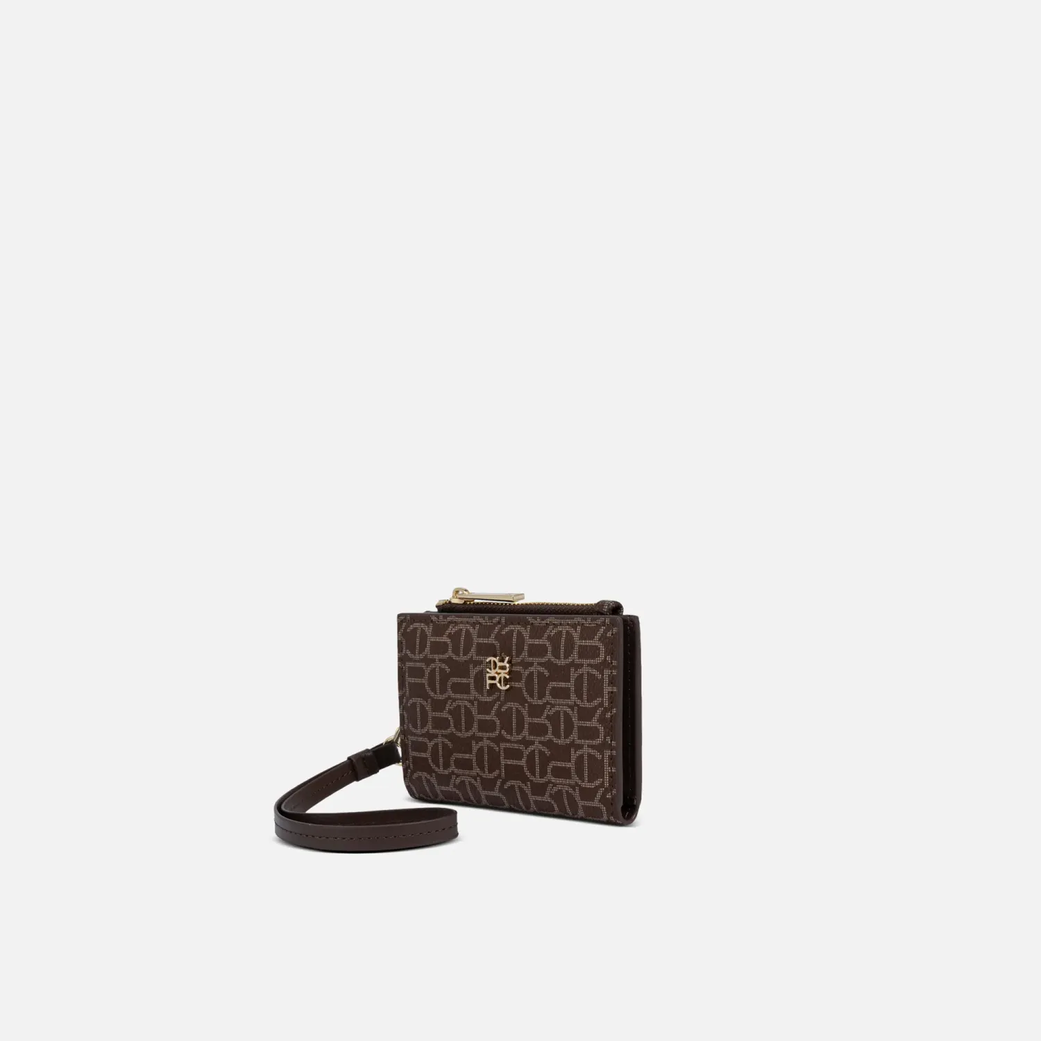 Monedero Crepier Mujer Riana Chico Signature color marrón | Platanitos
