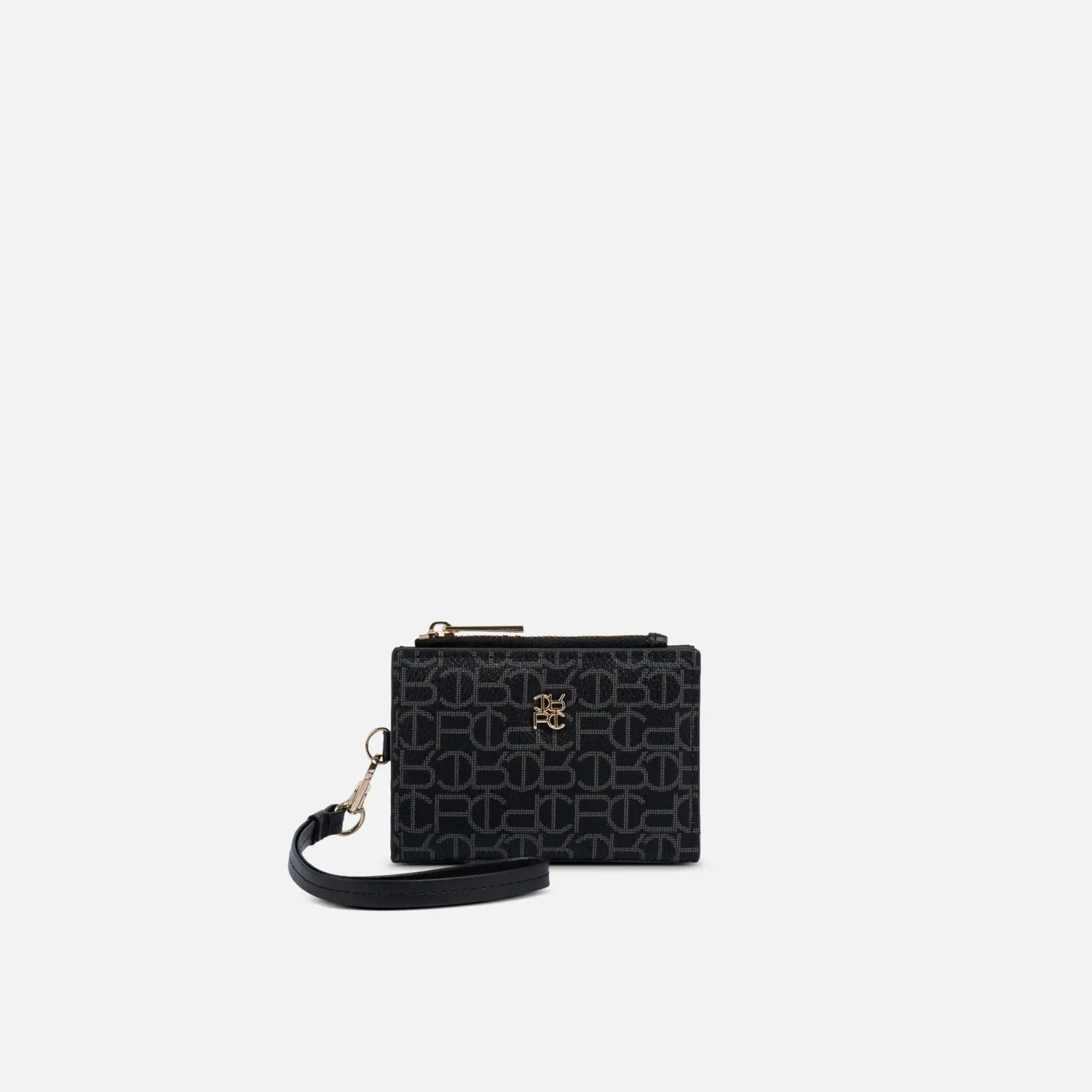 CREPIER Monedero Crepier Mujer Riana Chico Signature color negro | Platanitos