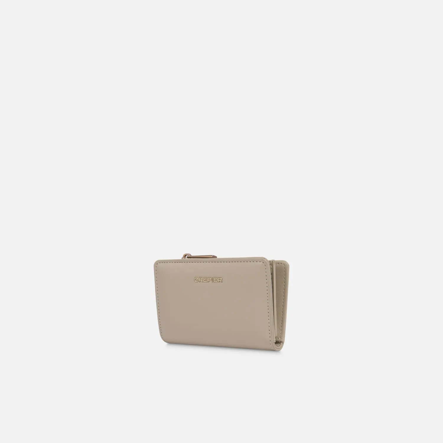 CREPIER Monedero Crepier Mujer Silvie Chico color beige | Platanitos