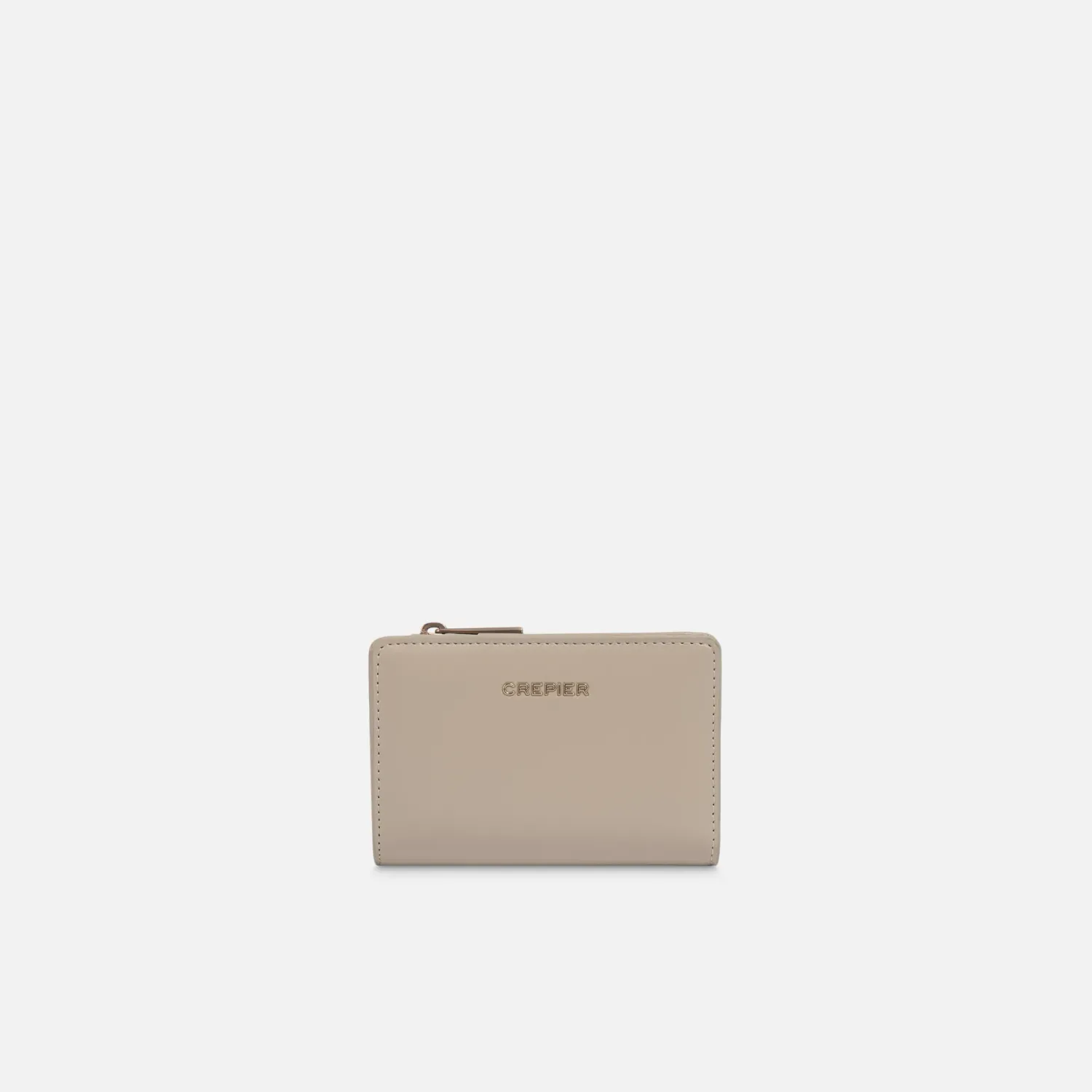 CREPIER Monedero Crepier Mujer Silvie Chico color beige | Platanitos