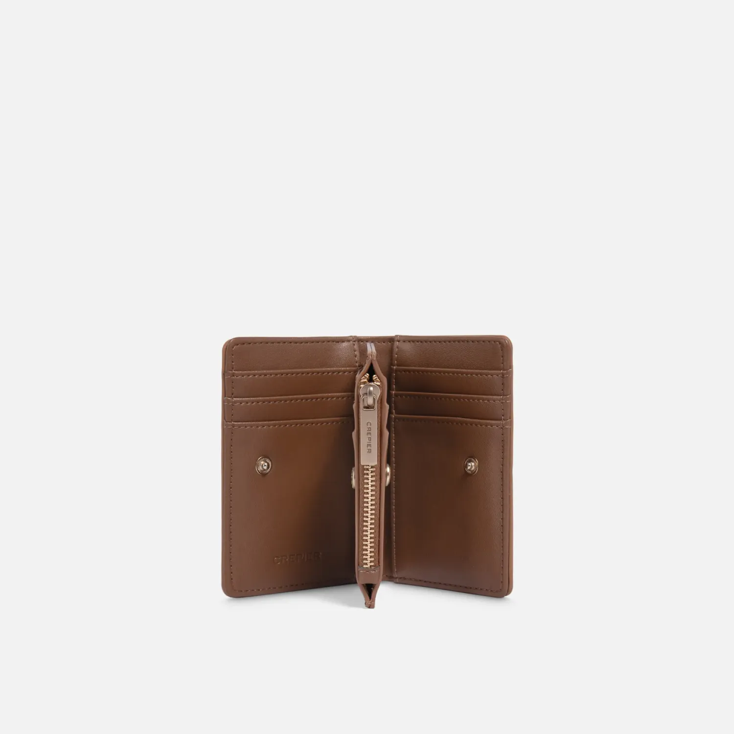 CREPIER Monedero Crepier Mujer Silvie Chico color burgundy | Platanitos