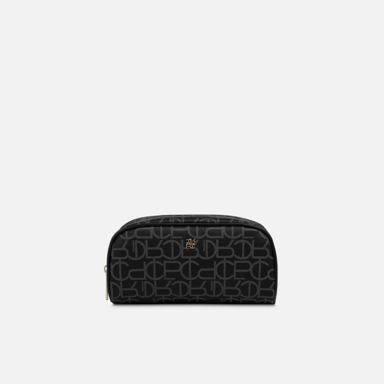 CREPIER Portacosmetico Crepier Mujer Andara Grande Signature color negro | Platanitos