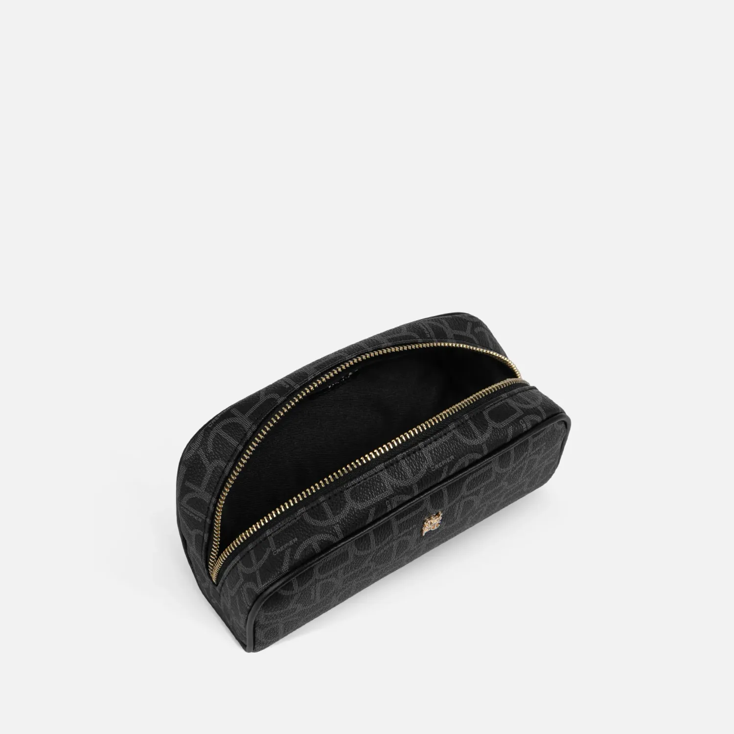CREPIER Portacosmetico Crepier Mujer Andara Grande Signature color negro | Platanitos
