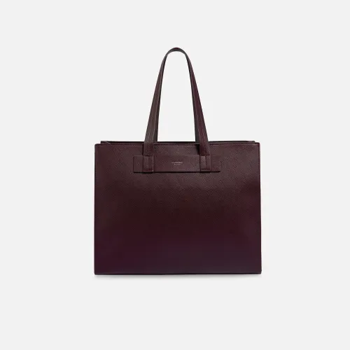 Tote Crepier Mujer Felia Grande color rojo | Platanitos