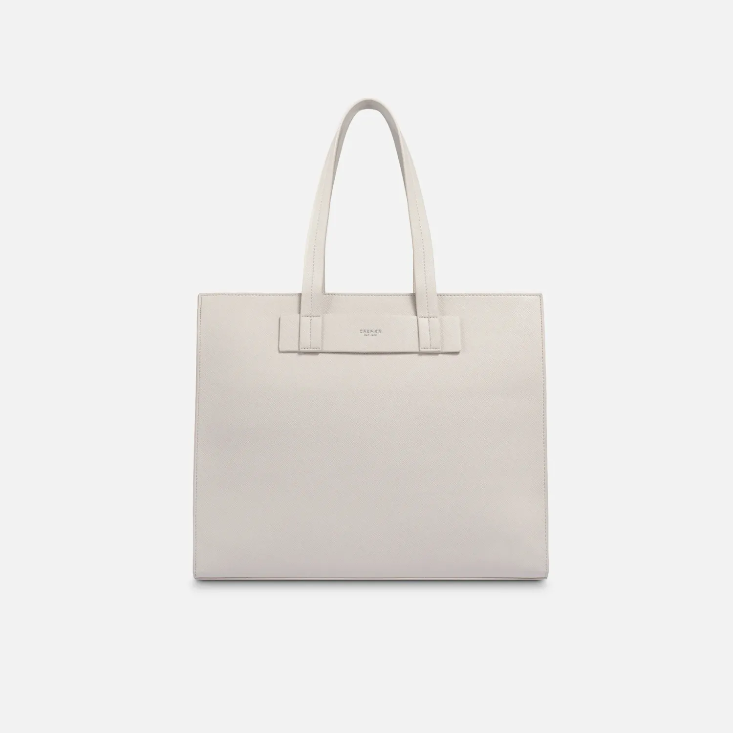 Tote Crepier Mujer Felia Grande color hueso | Platanitos