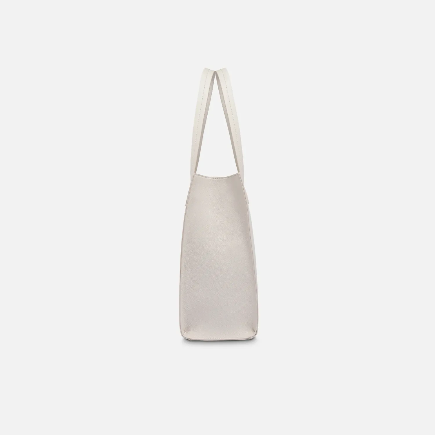 Tote Crepier Mujer Felia Grande color hueso | Platanitos