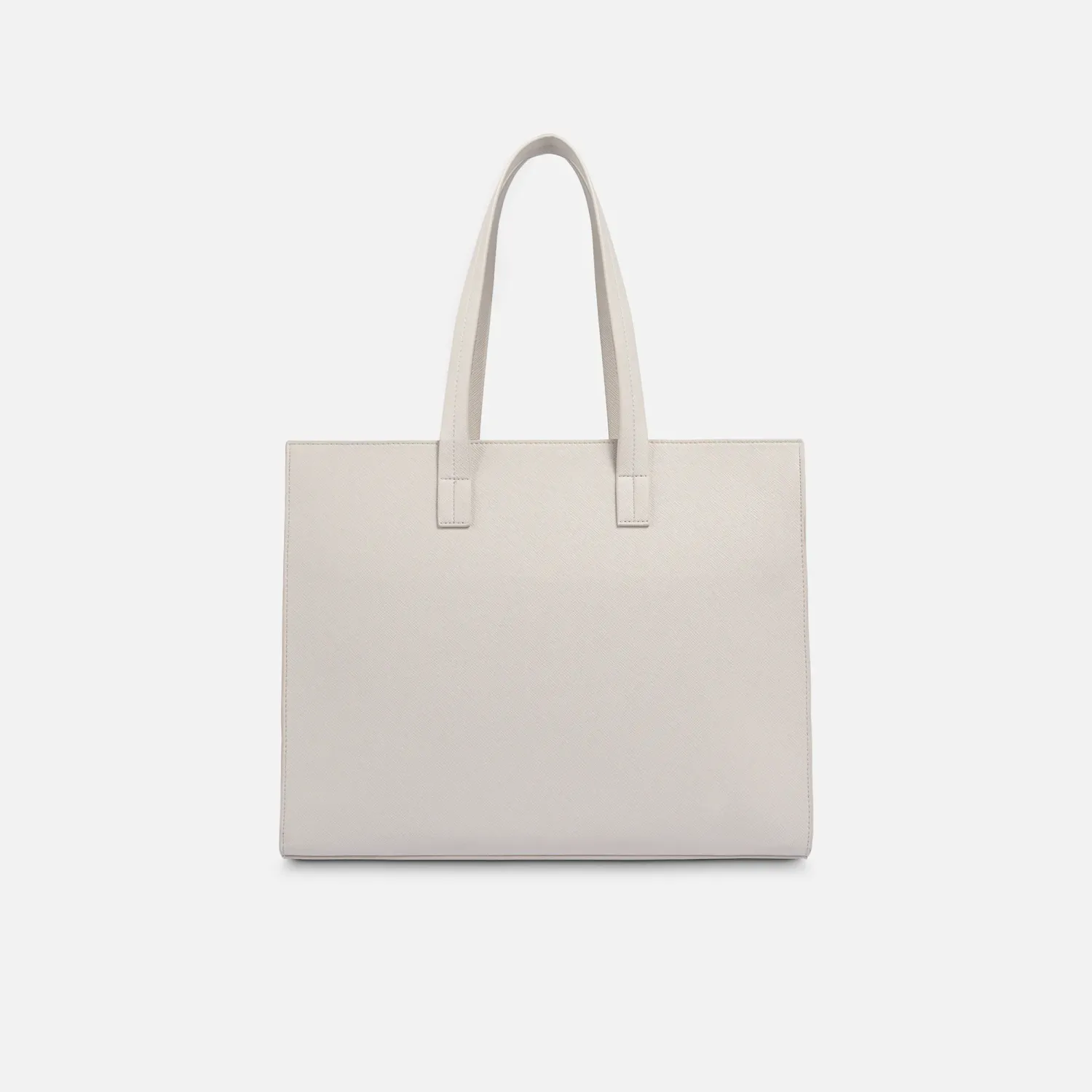 Tote Crepier Mujer Felia Grande color hueso | Platanitos