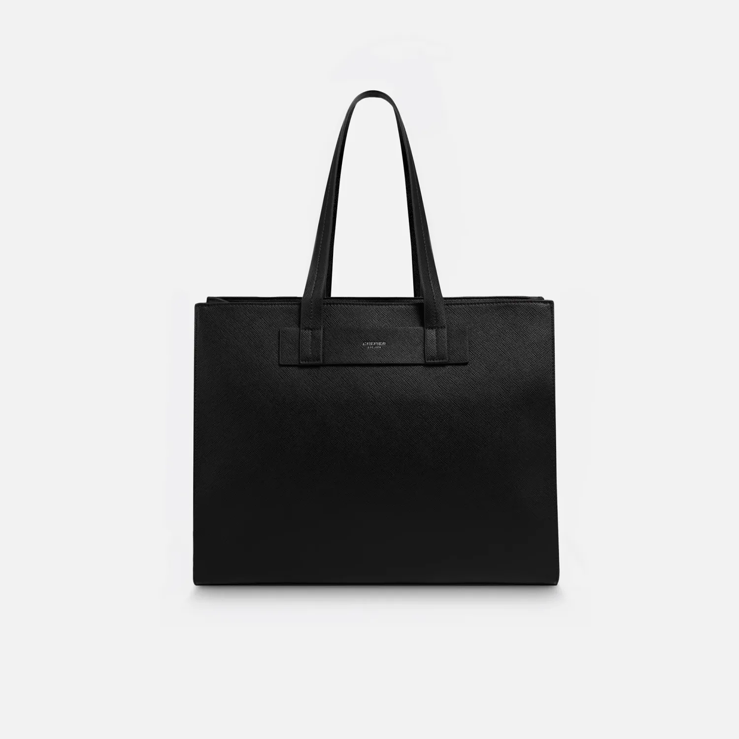 Tote Crepier Mujer Felia Grande color negro | Platanitos