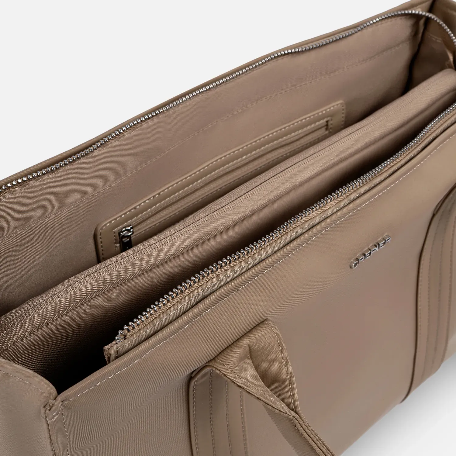 Tote Crepier Mujer Olimpia Grande color topo | Platanitos