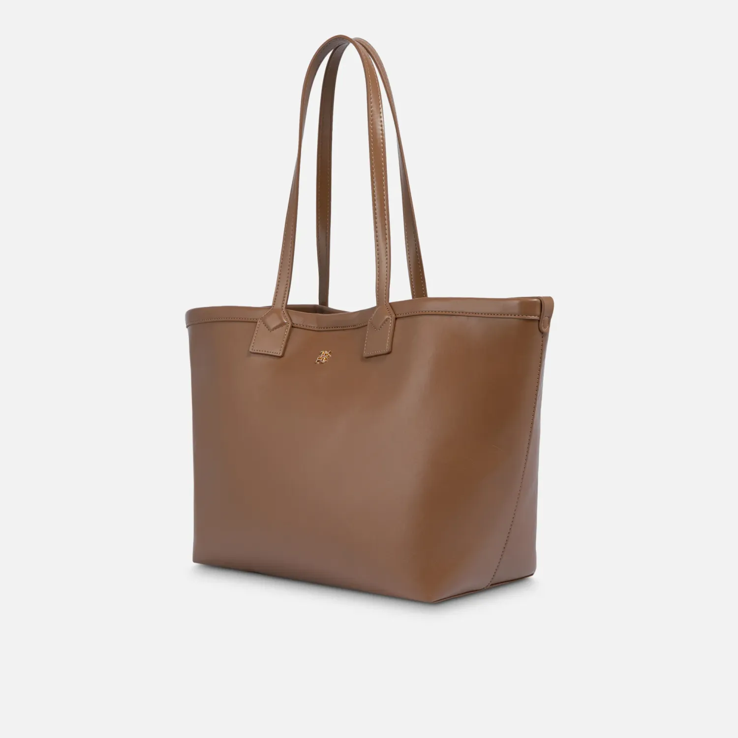 Tote Crepier Mujer Polette Grande color camel | Platanitos