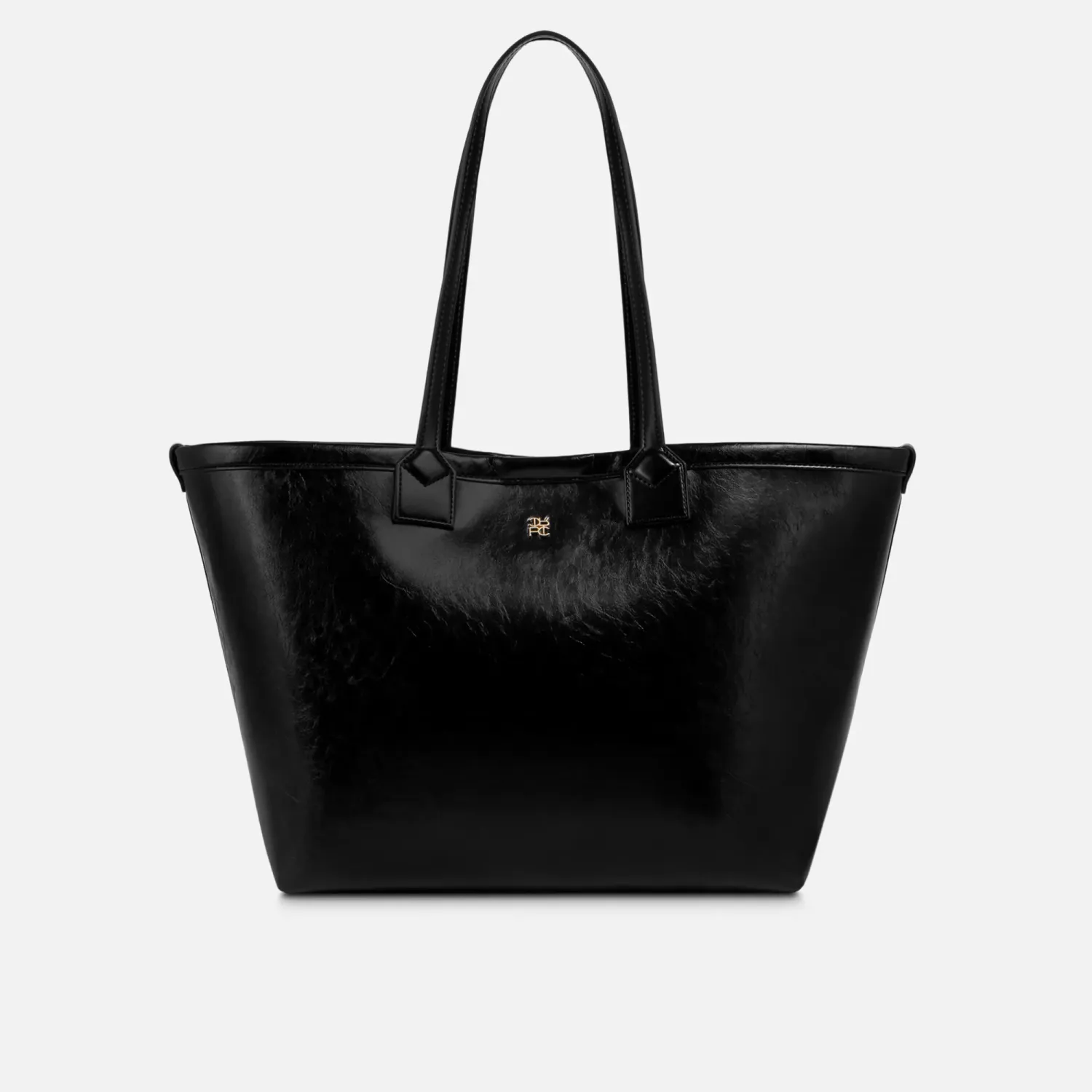 Tote Crepier Mujer Polette Grande color negro | Platanitos