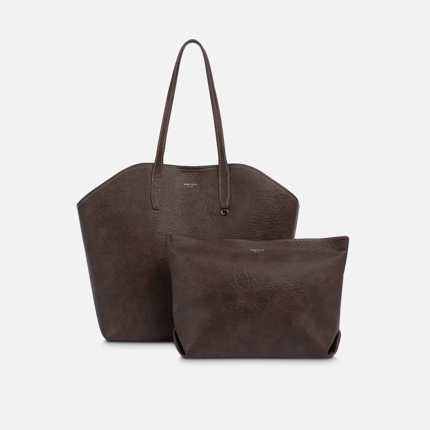 Tote Crepier Mujer Ravyn Grande color marrón | Platanitos