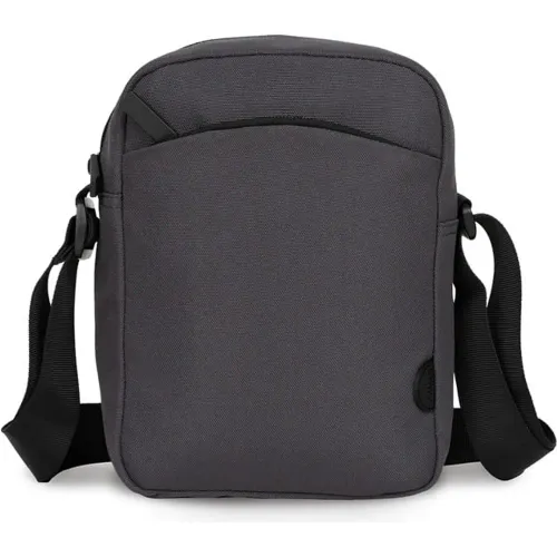 Bolso Porta Unisex Gary color plateado | Platanitos