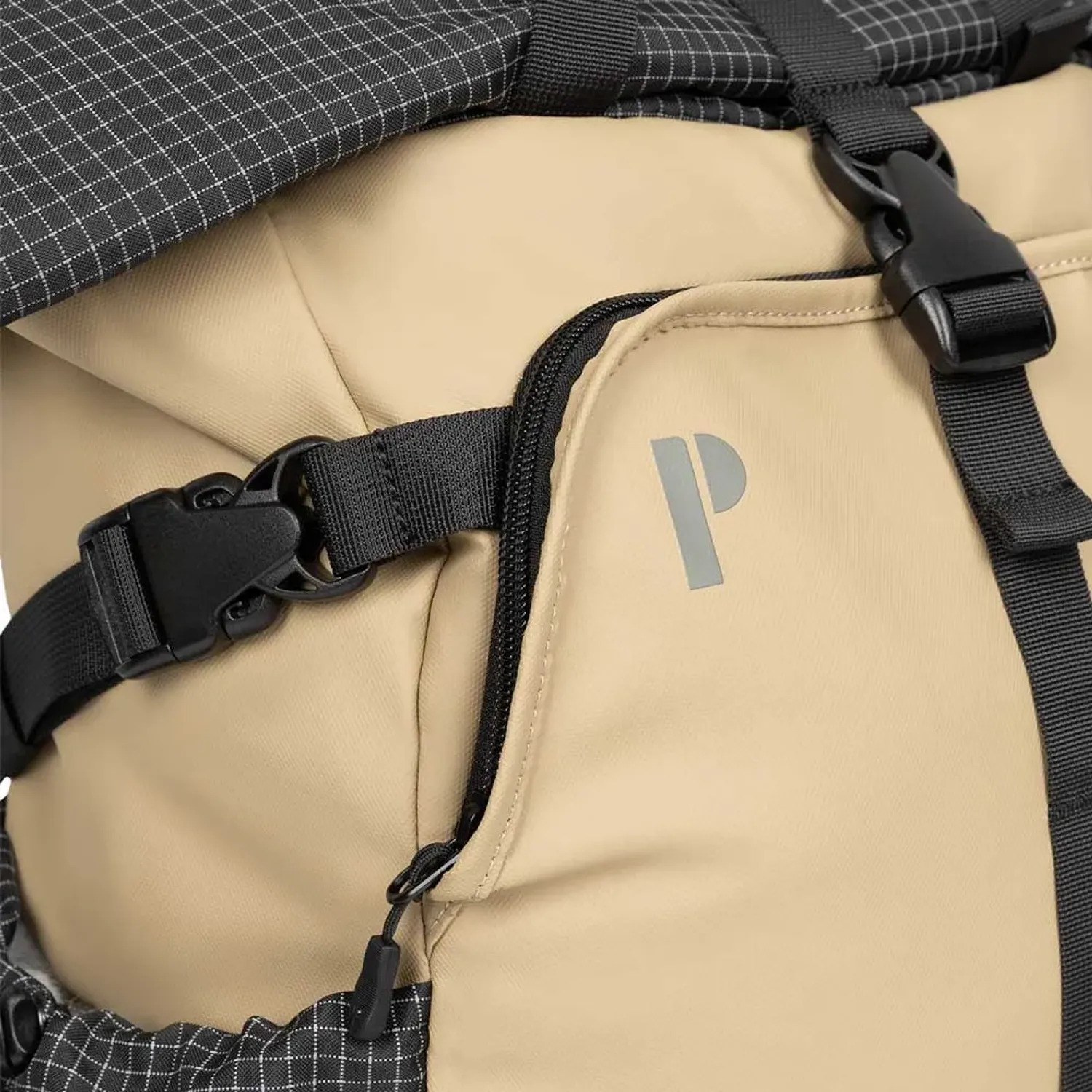 PORTA Mochila Porta Unisex Cadel color beige | Platanitos