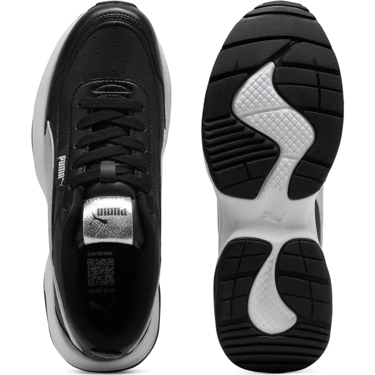 Puma Zapatillas Puma Urbanas Mujer Cilia Mode Metallic Whisper color negro | Platanitos