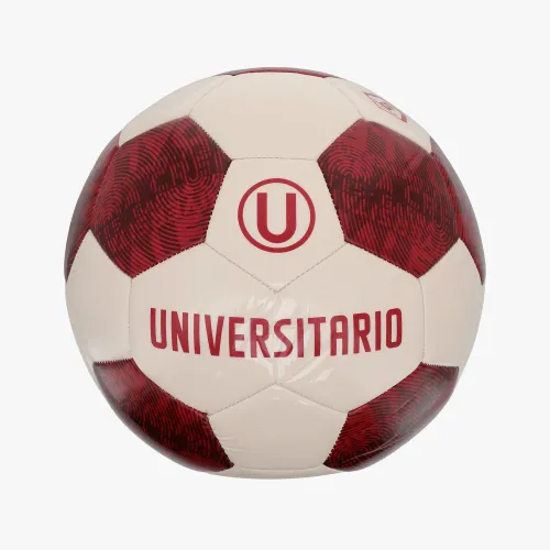 Pelota Universitario Futbol Unisex Universitario color blanco | Platanitos