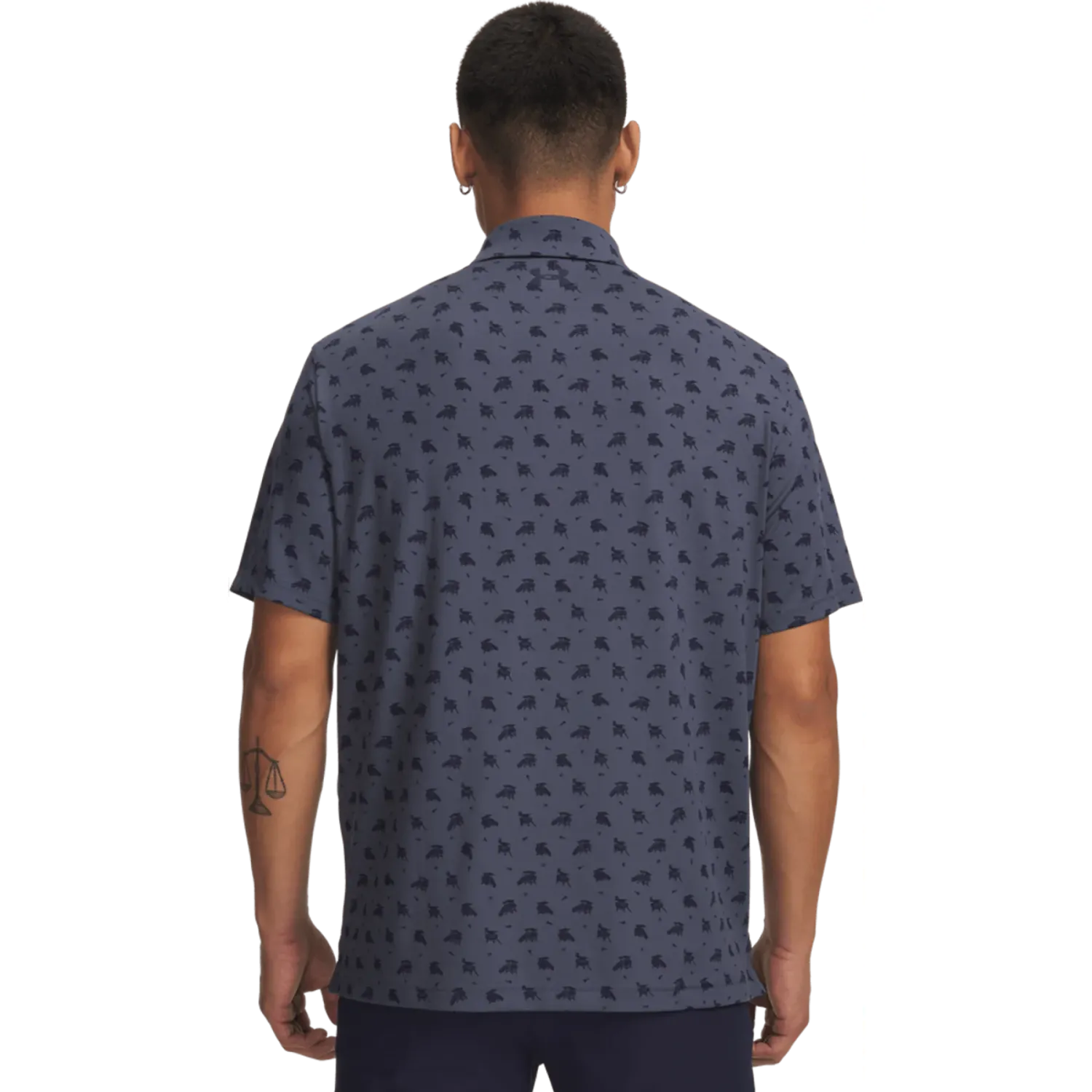 Under Armour Polo Under Armour Camisero De Golf Hombre Playoff 3.0 Printed color gris / negro | Platanitos