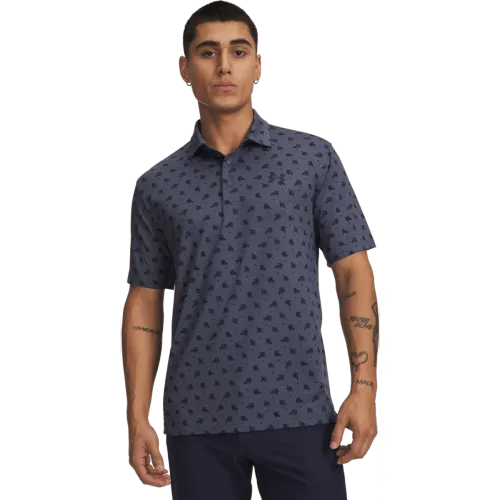 Polo Under Armour Camisero De Golf Hombre Playoff 3.0 Printed color gris | Platanitos