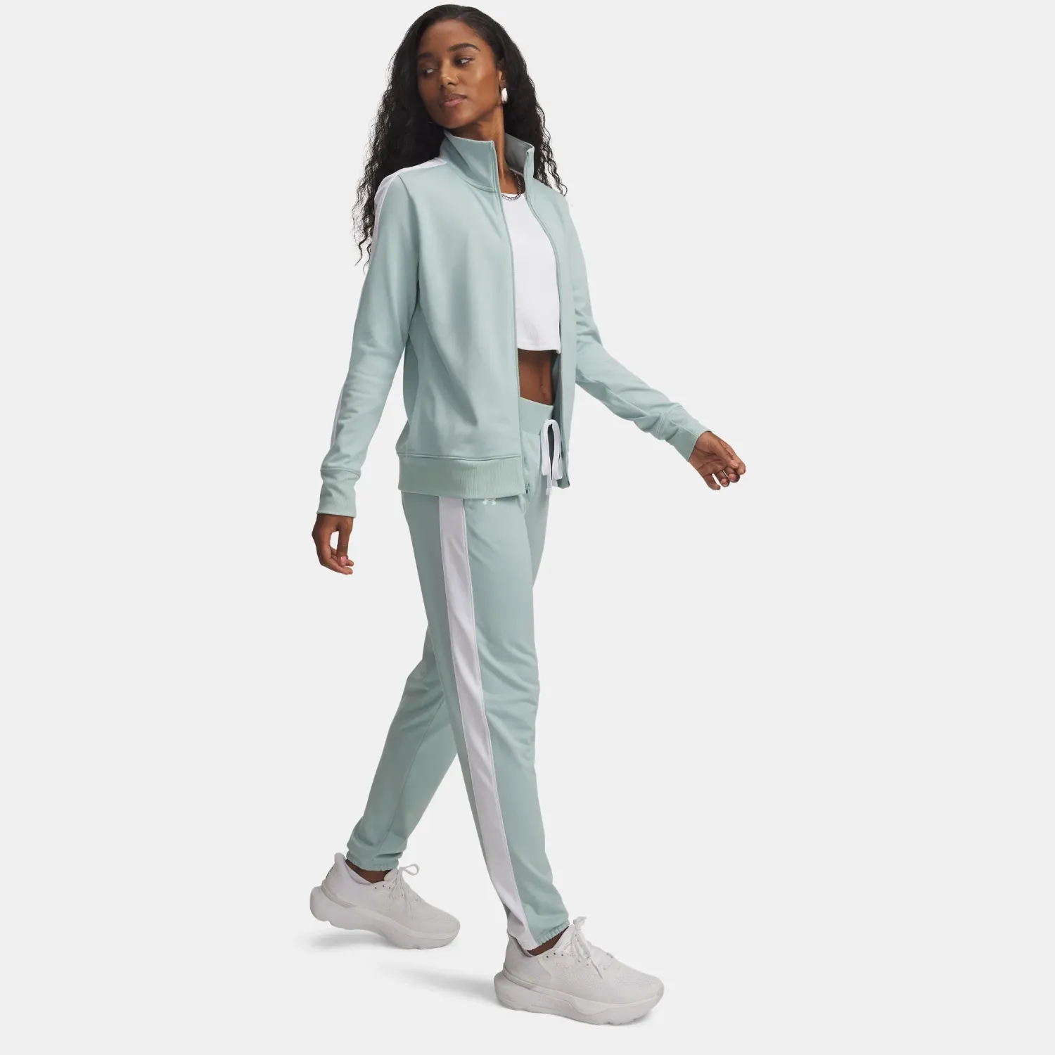 Under Armour Conjunto Under Armour Deportivo Mujer Tricot color celeste | Platanitos